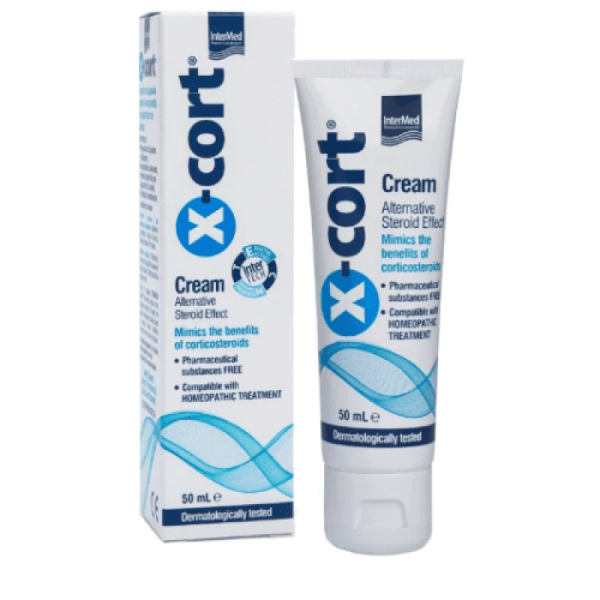 Intermed X-Cort, Κρέμα-Εναλλακτική Επιλογή Στεροειδούς Δράσης 50ml