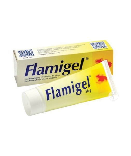 Flamigel Yδρογέλη για Τραύματα και Εγκαύματα, 50 gr