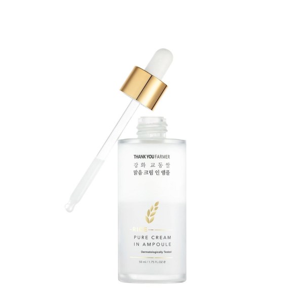 Thank You Farmer - Rice Pure Cream In Ampoule 50ml