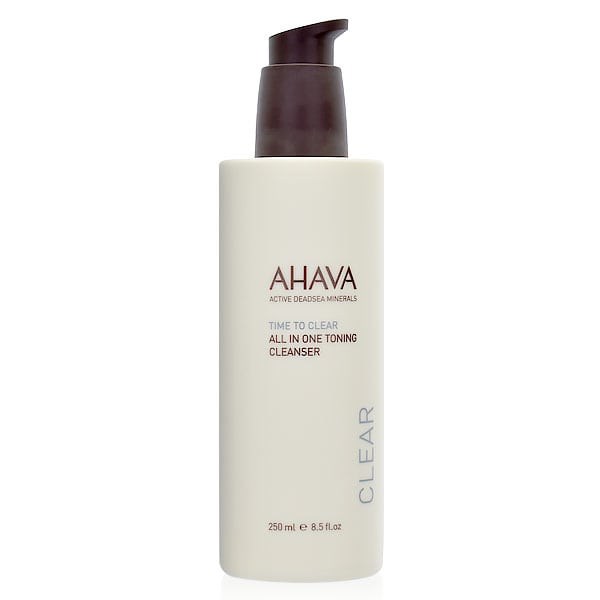 Ahava Time To Clear All-In-One Toning Cleanser, Γαλάκτωμα Καθαρισμού Προσώπου & Ματιών, 250ml