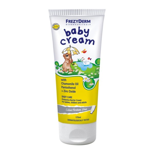 Frezyderm Baby Cream Προστατευτική Αδιάβροχη Κρέμα για Αλλαγή Πάνας, 175m