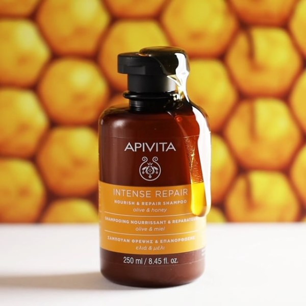 Apivita Nourish & Repair - Σαμπουάν Θρέψης & Επανόρθωσης με< Ελιά & Μέλι, 200ml