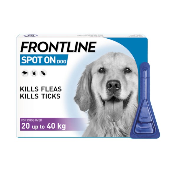 Frontline Spot On Dog L- Για Πρόληψη & Θεραπεία Των Παρασιτώσεων, 3x2,68ml