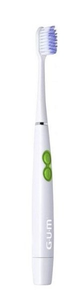 Gum Activital Sonic Toothbrush Soft 4100 Οδοντόβουρτσα Με Μπαταρία Μαλακή, Λευκή 1 Τεμάχιο