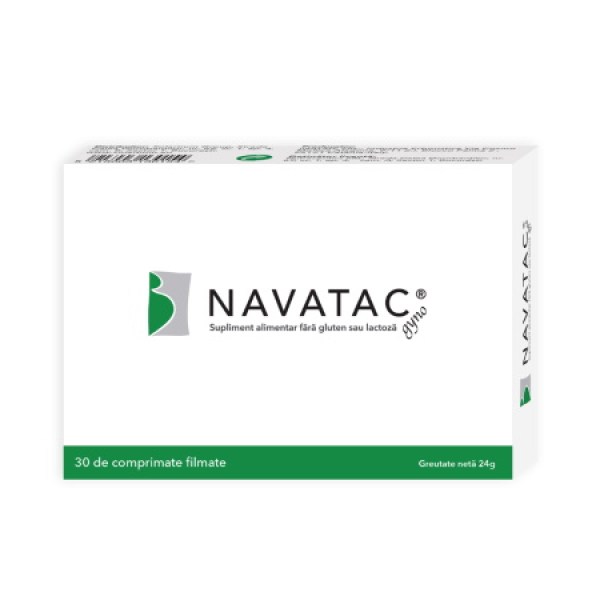 NAVATAC Gyno Κατάλληλο για την Ναυτία τον Εμετό και την Δυσπεψία, Gluten & Lactose Free, 30tabs