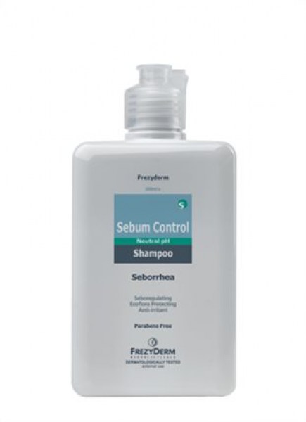 Frezyderm Sebum Control Shampoo Σαμπουάν Κατά της Λιπαρότητας και της Σμηγματορρο'ι'κής Δερματίτιδας 200ml