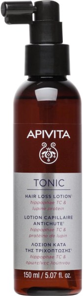 Apivita – Promo Tonic Hair Lotion Λοσιόν κατά της Τριχόπτωσης με Hippophae TC & Πρωτεΐνες Λούπινου 150ml και Δώρο Men’s Tonic Shampoo με Hippophae TC & Δενδρολίβανο, 250ml