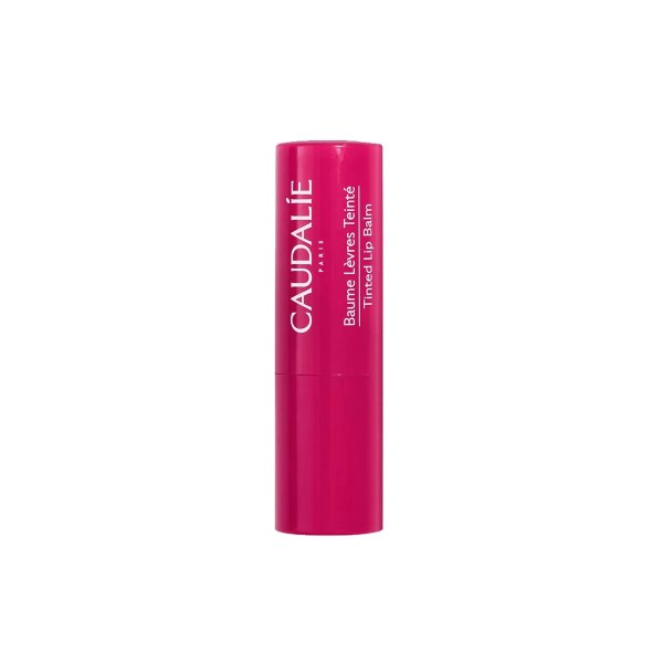 Caudalie Tinted Lip Balm, Ενυδατικό Στικ για τα Χείλη με Χρώμα & Άρωμα Σμέουρου 4.5gr