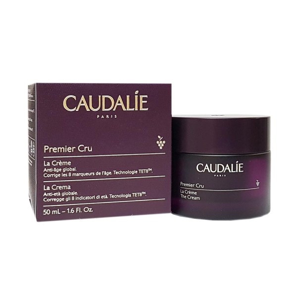 Caudalie Premier Cru The Cream Κρέμα Προσώπου Αντιγήρανσης Για Εγκατεστημένες Ρυτίδες, Κηλίδες & Σύσφιξη 50ml