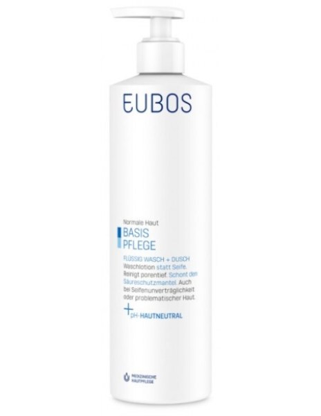 Eubos Basic Blue Care Liquid Washing Emulsion, 400 ml