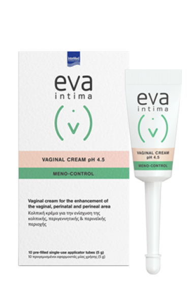 Intermed Eva Intima Meno-Control Vaginal Cream 10x5gr Pre-Filled Applicators