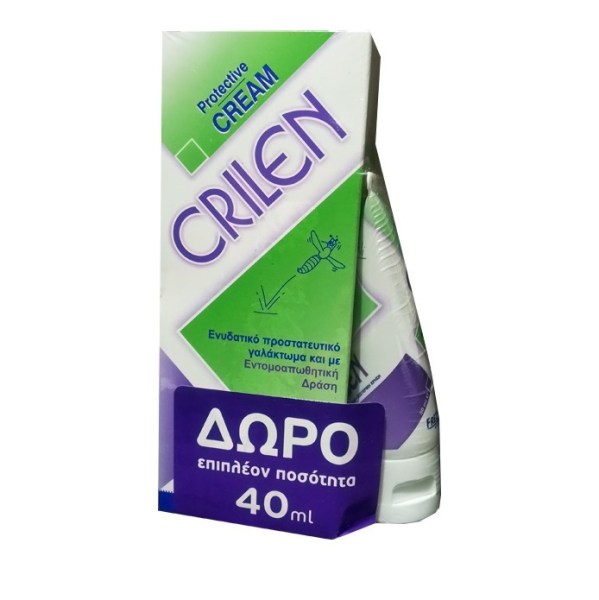 Frezyderm Crilen Hydrating Protective Cream Ενυδατικό προστατευτικό γαλάκτωμα και με Εντομοαπωθητική Δράση 125ml & Δώρο επιπλέον ποσότητα 40ml