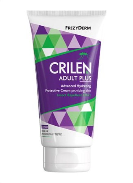 Frezyderm Crilen Adult Plus Advanced Hydrating Protective Cream Ενισχυμνένο Εντομοαπωθητικό Γαλάκτωμα Για Ενήλικες Άοσμο 125ml