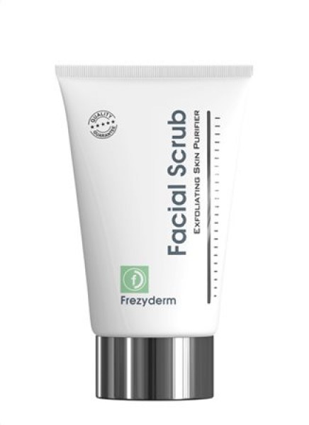 Frezyderm Facial Scrub Exfoliating Skin Purifier Gel Απολέπισης Προσώπου 100ml.