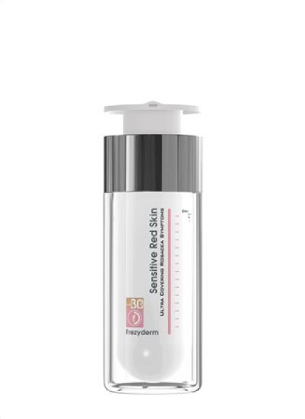 Frezyderm Sensitive Red Skin Tinted Cream Ultra Covering Rosacea Symptoms Έγχρωμη Κρέμα για Ευαίσθητο Δέρμα spf 30 50ml.