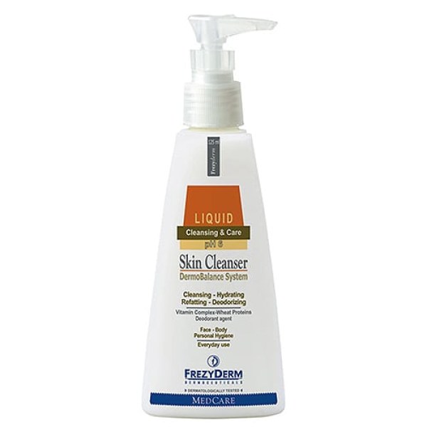 Frezyderm Skin Cleanser Καθαριστικό Αντισηπτικό Προσώπου Σώματος 125ml