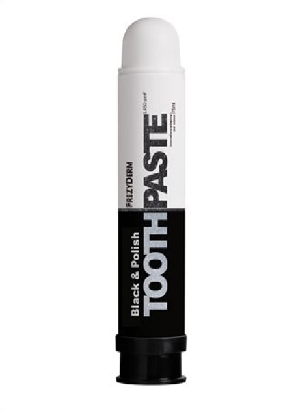 Frezyderm Toothpaste Black & Polish Οδοντόκρεμα Άμεσης Λεύκανσης Με Ενεργό Άνθρακα 75ml.