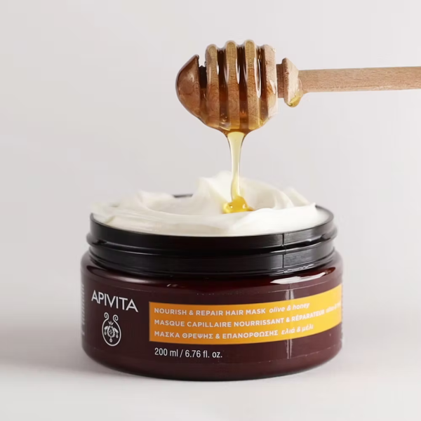 APIVITA - Μάσκα Θρέψης & Επανόρθωσης με Ελιά & Μέλι - 200ml