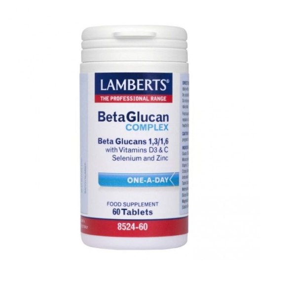 Lamberts Beta Glucan Complex One-A-Day 60Tabs