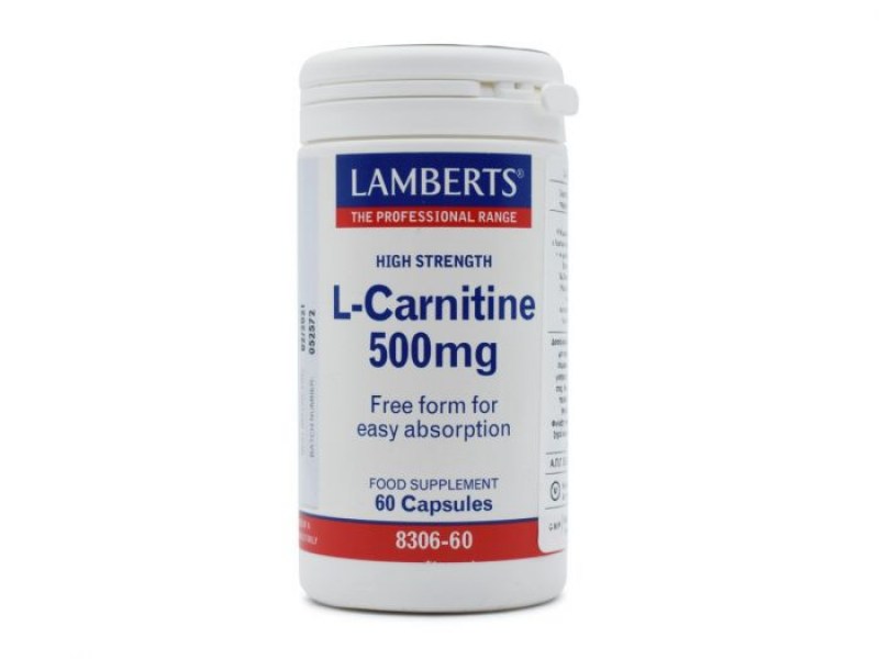 Lamberts L-Carnitine 500mg 60cap