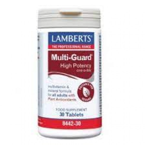 Lamberts Multi-Guard High Potency Συμπλήρωμα Πολυβιταμίνης 30tab