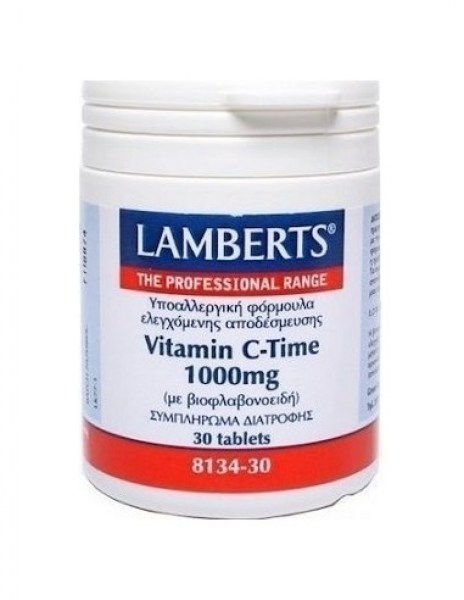 Lamberts Vitamin C Time 1000mg 30tab