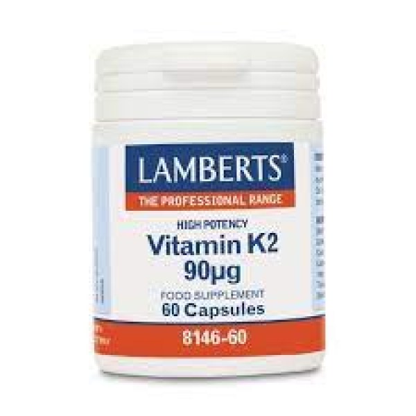 Lamberts Vitamin K2 90μg Βιταμίνη Κ2 60cap