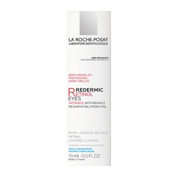 La Roche Posay Redermic R Yeux Εντατική δερματολογική επανορθωτική φροντίδα ματιών, 15ml