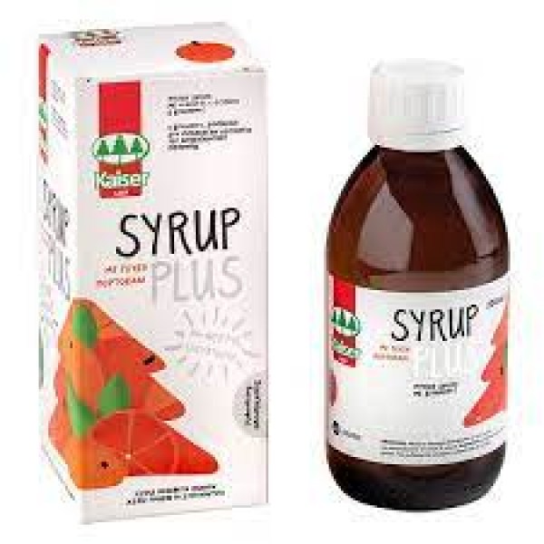 Kaiser Syrup Plus Orange Σιρόπι για Ερεθισμένο Λαιμό με Γεύση Πορτοκάλι 200ml