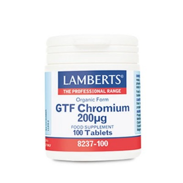 Lamberts Chromium GTF Χρώμιο 100 Tablets