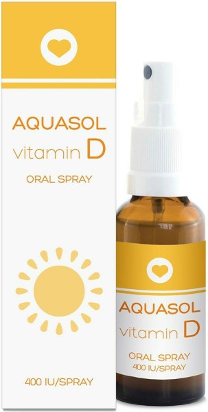 Minerva Aquasol Vitamin D3 Oral Spray 400IU 15ml Βιταμίνη D3 Σε Σπρέ