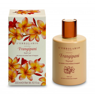 L'Erbolario Frangipani Bath Gel 300ml